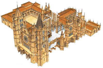 Leon Cathedral, Spain by Fernando Aznar Cenamor
